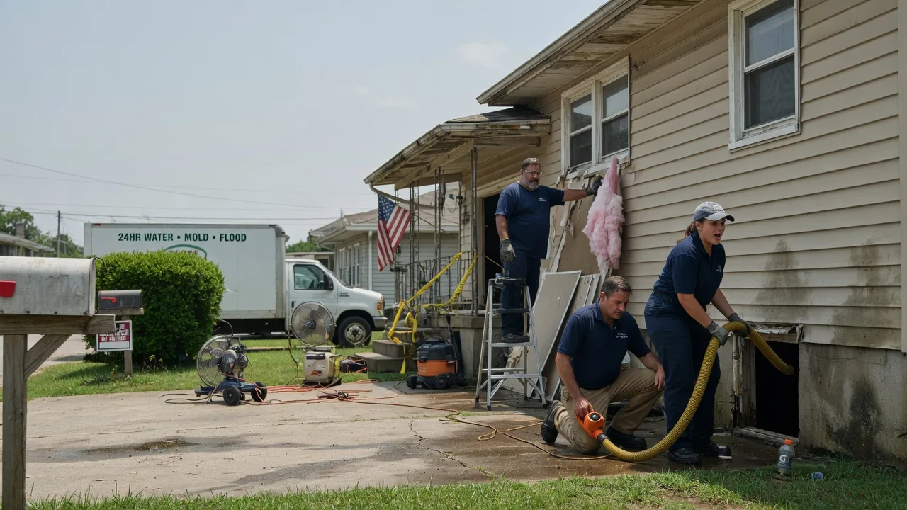 Water Damage Repair in Vincennes, IN near me
